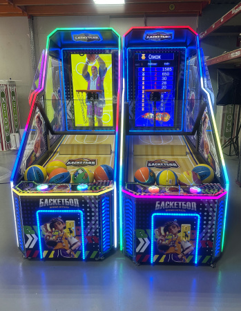 Игровой автомат "Баскетбол детский" с экраном